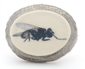 remon jephcott cameo fly brooch
