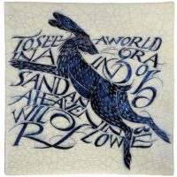 Iris Milward - Hare Card "To see a world in a grain of sand and a heaven in a wild flower"