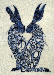 IM 59 - Two Hares "For love is the ultimate meaning of everything around us. It is not a mere sentiment; it is truth; it is joy that is at the root of all creation"