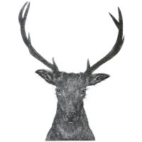 Debby Mason - Red Deer Stag Greeting Card