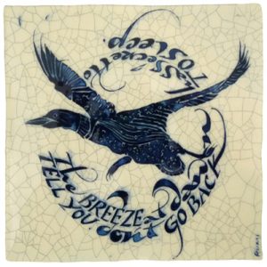 Iris Milward - Goose Card "The breeze at dawn has secrets to tell you. Don't go back to sleep"