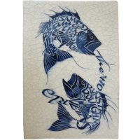 Iris Milward - Two Fishes Card “The same stream of life that runs through my veins...”