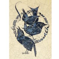 Iris Milward - Three Birds Card “The earth has music for those who listen”