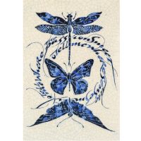 Iris Milward - Butterfly Card “O tell me where the passion meet...”