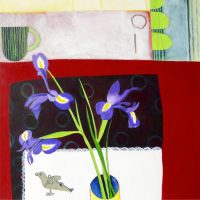 Jan Brewerton - Roger's Iris Card