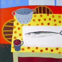 Jan Brewerton - Waiting Mackerel Card