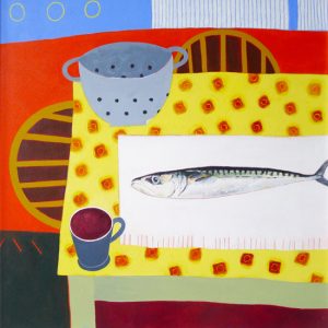 Jan Brewerton - Waiting Mackerel Card