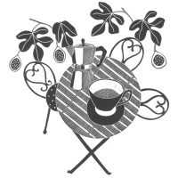 Jan Brewerton - Figs and Coffee Card