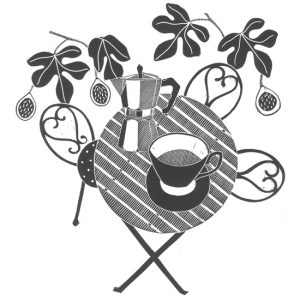 Jan Brewerton - Figs and Coffee Card