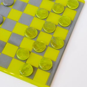 Sam Sale-Parkes - Glass Draughts Board - Image 3