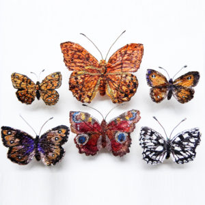 Jane Price - Framed Handmade Silk Butterflies - Image 2