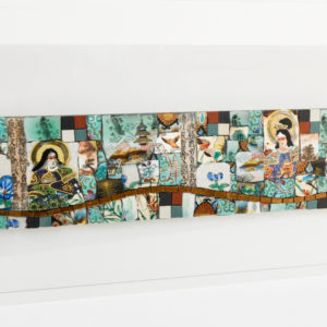 Jude Freeman - Golden Pagodas Mosaic - Image 2