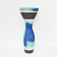 Hugh West - Tall Hourglass Porcelain Vase