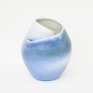 Karen Carlyon, porcelain penguin vase