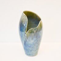 Karen Carlyon - Tall Porcelain Penguin Vase