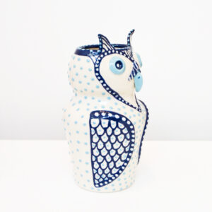Lincoln Kirby-Bell - Blue Owl Vase