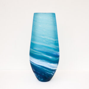 Richard Glass – Tall Seaspray Vase