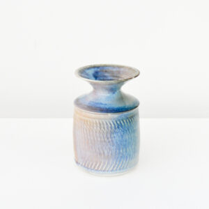 Hugh West - Porcelain Bottle Vase with flared top