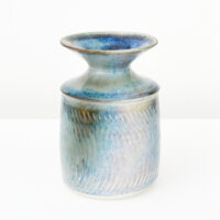 Hugh West - Porcelain Bottle Vase with flared top