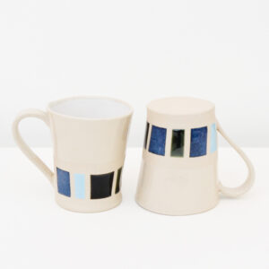 Two Stoneware Mugs
