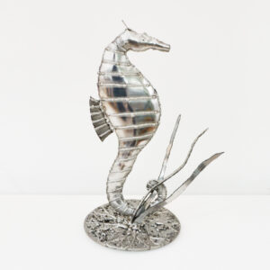 Mike Tucker Stainless Steel Seahorse Sculpture