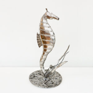 Mike Tucker Stainless Steel Seahorse Sculpture