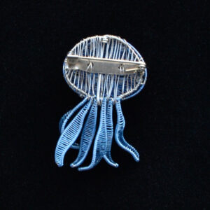 Kate Packer - Wire Jellyfish Brooch