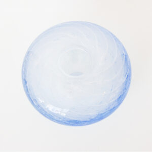 Richard Glass – Blue Pebble Vase