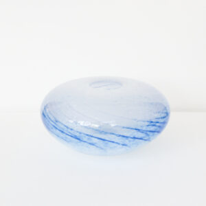 Richard Glass – Blue Pebble Vase