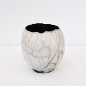 Susan Luker - Smoke Fired Raku Vase
