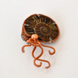 Kate Packer - Wire Argonaut Brooch