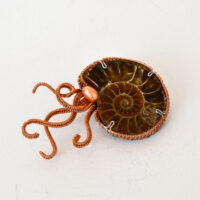 Kate Packer - Wire Argonaut Brooch