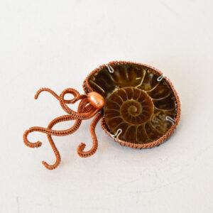 Kate Packer - Wire Argonaut Brooch