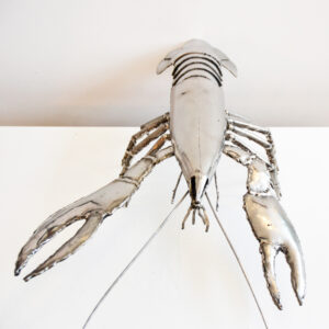 Mike Tucker - Stainless Steel Lobster Sculpture