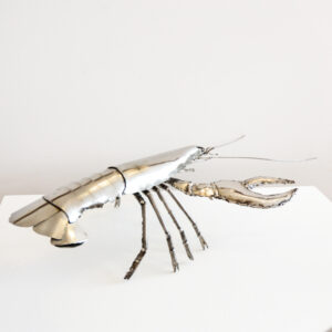 Mike Tucker - Stainless Steel Lobster Sculpture