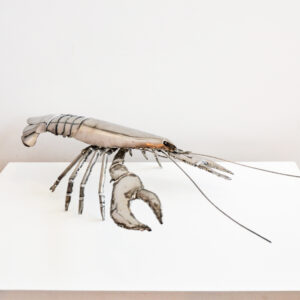 Mike Tucker - Stainless Steel Lobster Sculpture