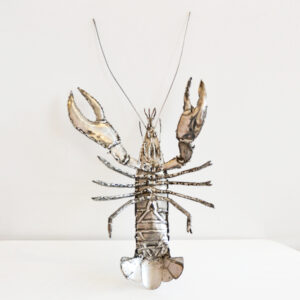 Mike Tucker - Stainless Steel Lobster Sculpture