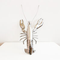 Mike Tucker - Stainless Steel Lobster Sculpture