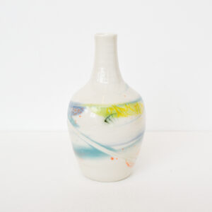 Helen Harrison - Abstract Ceramic Bottle Vase