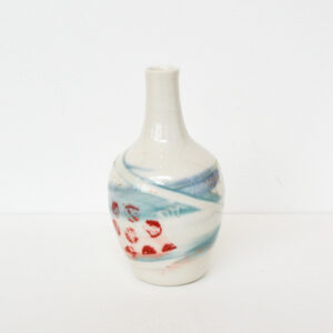 Helen Harrison - Abstract Ceramic Bottle Vase