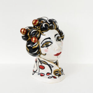 India Lo - Large Porcelain Head Bust