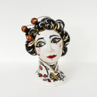 India Lo - Large Porcelain Head Bust