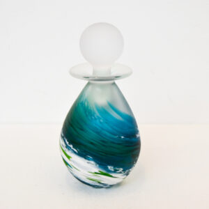 Richard Glass - Blue Seaspray Perfume Bottle