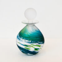 Richard Glass - Blue Seaspray Perfume Bottle