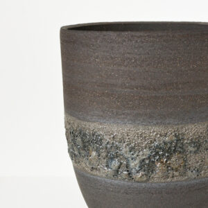 Suzi Humphries- Small Black Textured Vase