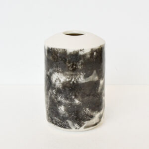 Tim Gee - Black Crackle Porcelain Vase