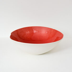 Helen Harrison - Red Porcelain Bowl