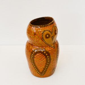 Lincoln Kirby-Bell - Brown Owl Vase