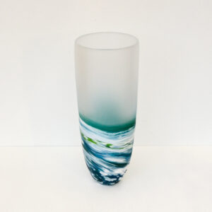 Richard Glass – Tall Seaspray Vase