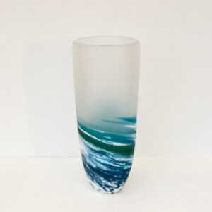 Richard Glass – Tall Seaspray Vase